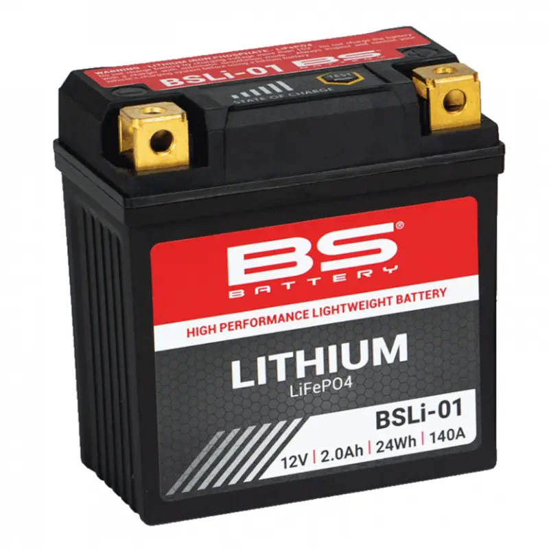 Must-Have Lithiová motocyklová baterie BS-BATTERY BSLI-01