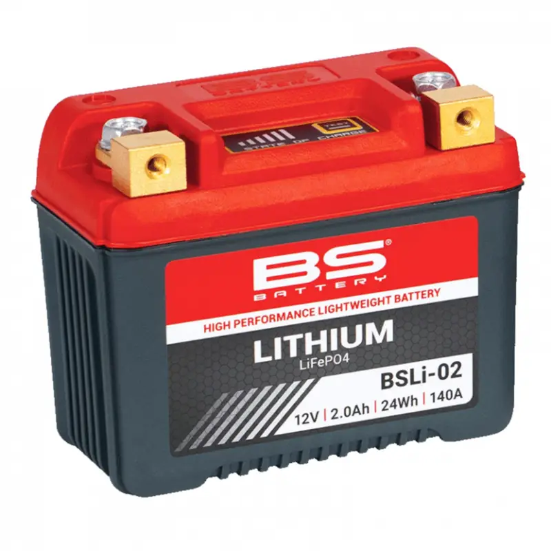 Lithiová motocyklová baterie BS-BATTERY BSLI-02 Nejlepší Volba