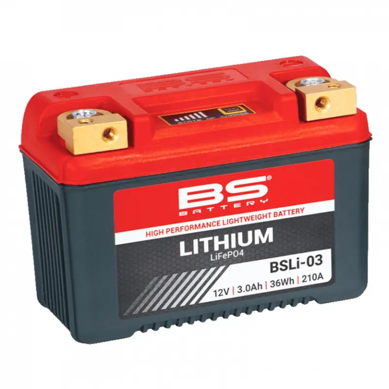 Nízká Cena Lithiová motocyklová baterie BS-BATTERY BSLI-03