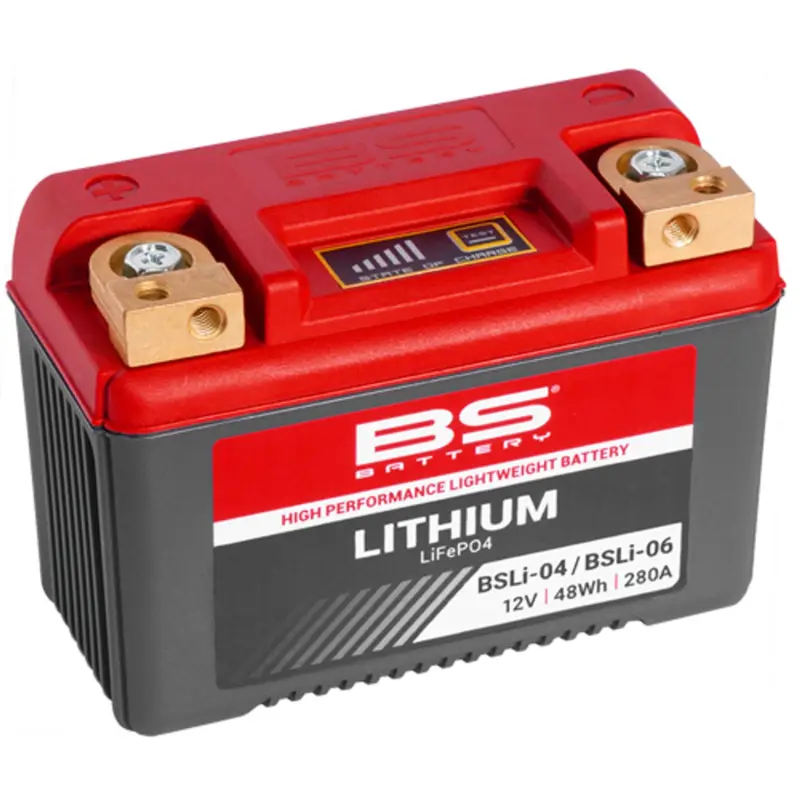 Lithiová motocyklová baterie BS-BATTERY BSLI-04/06 Ověřený