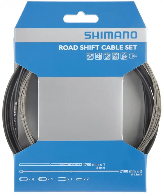 bowdeny+lanka Shimano silniční SP41 set černý Časově Omezené