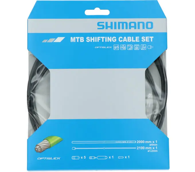 Objednat Nyní bowdeny+lanka Shimano MTB SP41 OPTISLICK set černý