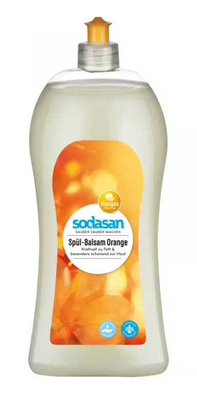 prostředek na nádobí pomeranč SODASAN 1000ml Horká Nabídka