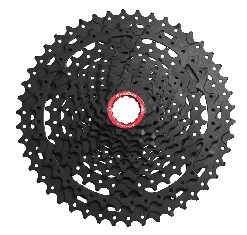 Autentický kazeta SunRace CSMX9XETZ 11 10-46z XD BLACK
