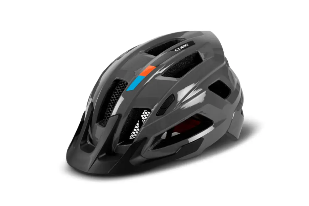 CUBE HELMET STEEP X ACTIONTEAM grey´n´orange Koupit Online
