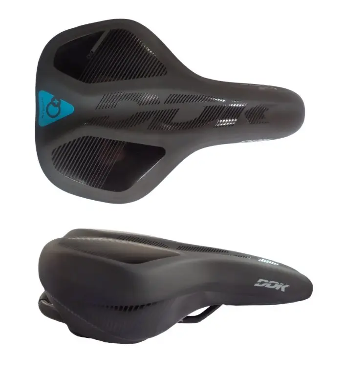 sedlo DDK DD053MFR 270x189mm E-bike Memory černo-modré Víkendová Akce