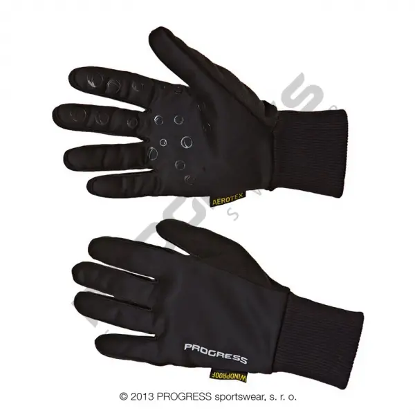 rukavice Progress TREK GLOVES zimní černé Nejlepší Volba