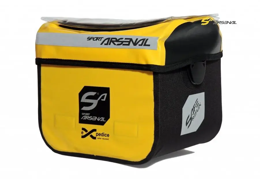 Nová Kolekce brašna Sport Arsenal 310 řidítková Quickfix žlutá