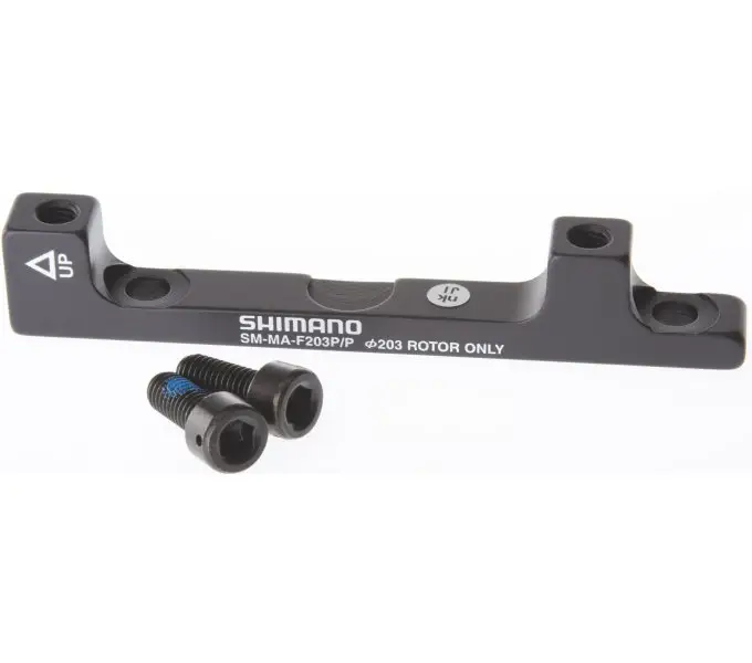 adaptér kotoučové brzdy Shimano přední/zadní 203mm post mont original balení Objednat Nyní