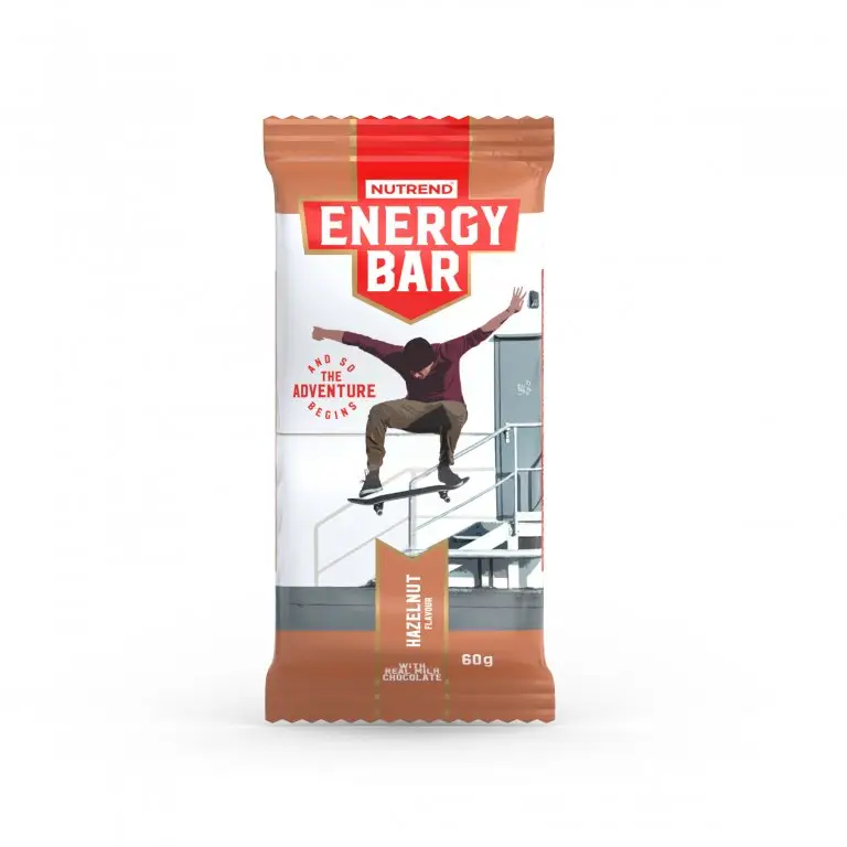 tyčinka Nutrend ENERGY BAR lískový ořech 60g Levný