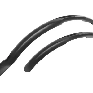 Cenový Hit blatníky M-Wave 26"-29" šíře + velcro černé