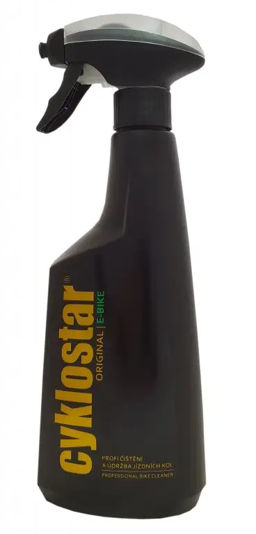 čistič kol CykloStar originál E-Bike 0.5l rozprašovač Nejlepší Cena