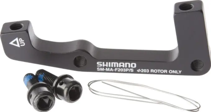 Dokud Zásoby Vydrží adaptér kotoučové brzdy Shimano přední 203mm standard original balení