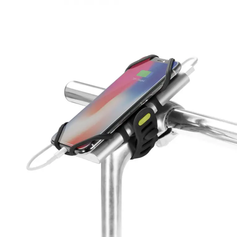Nová Kolekce držák na mobil a powerbanku na představec BONE Bike Tie Pro-Pack 4,7-7,2" černý