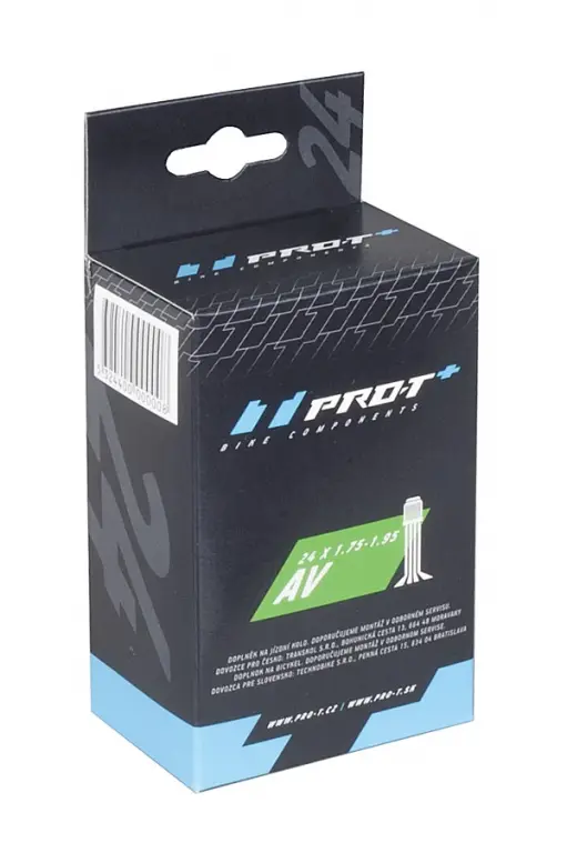 Duše PRO-T Plus 700x25C (25-622) AV v krabičce Horká Nabídka