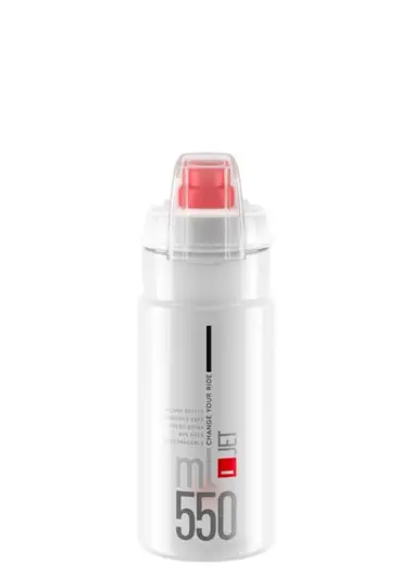 lahev ELITE Jet Plus 21´ čirá/červené logo 550 ml Top Prodej