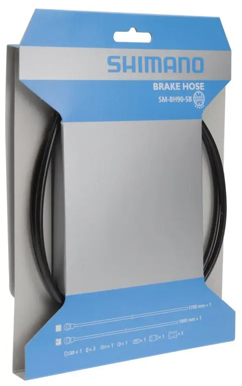 hadička hydraulických brzd Shimano SM-BH90-SBS ZEE 1000mm černá original bale Časově Omezené