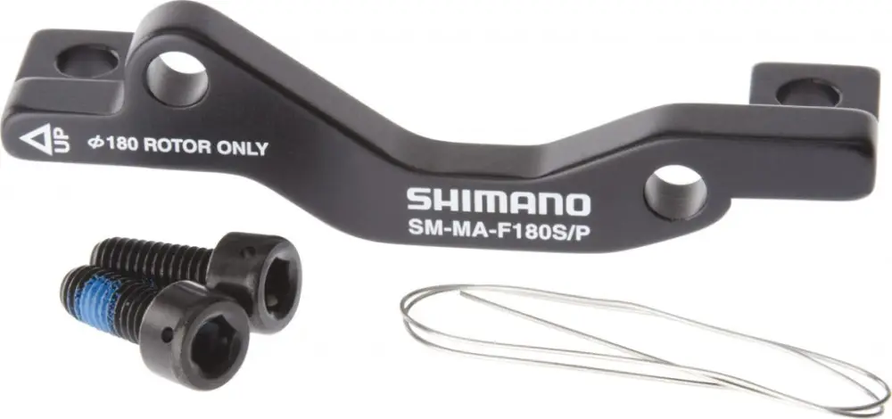 adaptér kotoučové brzdy Shimano přední 180mm standard original balení Cenová Bomba