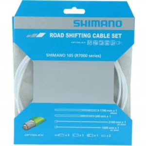 Hit Sezóny bowdeny+lanka Shimano R7000 SP41+RS900 OPTISLICK set bílý