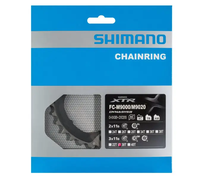 Vrácení Zdarma převodník 30z Shimano XTR FC-M9020 3x10 4 díry