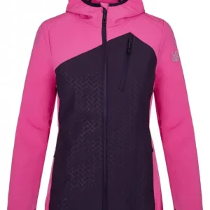 Akce bunda dámská LOAP URLEA softshell růžovo/fialová
