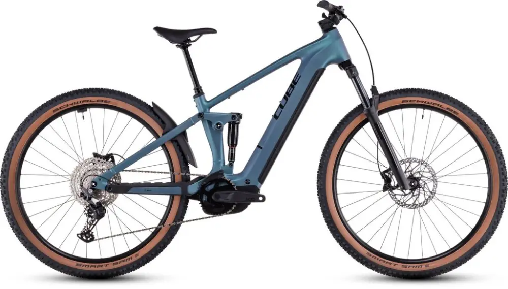 Cenová Bomba Elektrokolo CUBE STEREO Hybrid ONE22 RACE smaragdgrey´n´black 2025