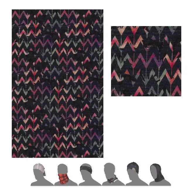 Ihned K Objednání šátek roura SENSOR TUBE MERINO IMPRESS tmavě modrý/origami