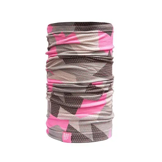 Aktuální šátek roura SENSOR TUBE MERINO IMPRESS růžová/camo