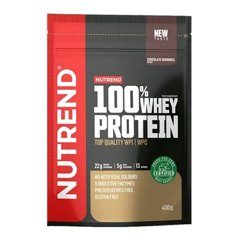 nápoj Nutrend 100% WHEY PROTEIN 400g cookies-cream Dokud Zásoby Vydrží