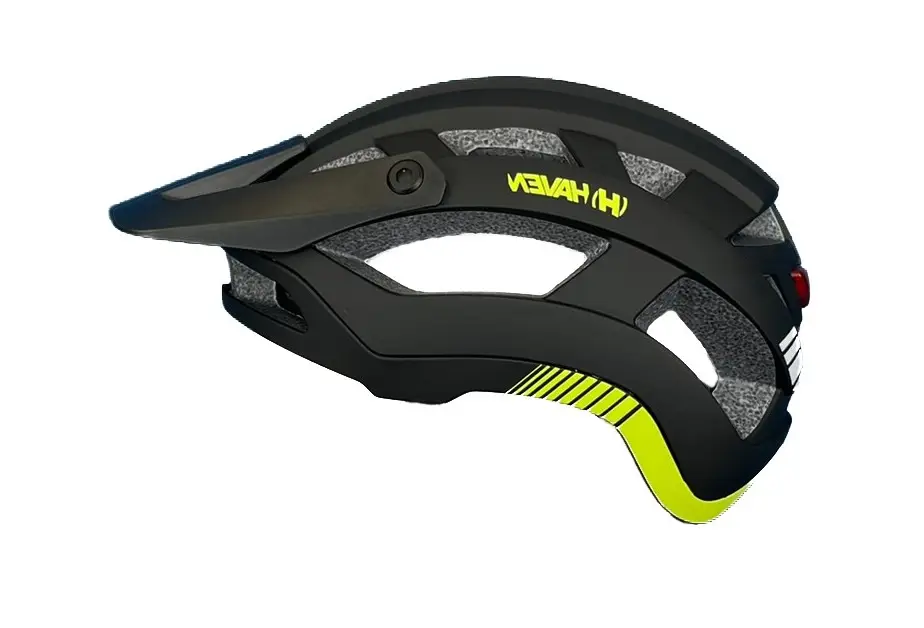 Nejlepší Volba přilba HAVEN FACTORY Air černo/zelená