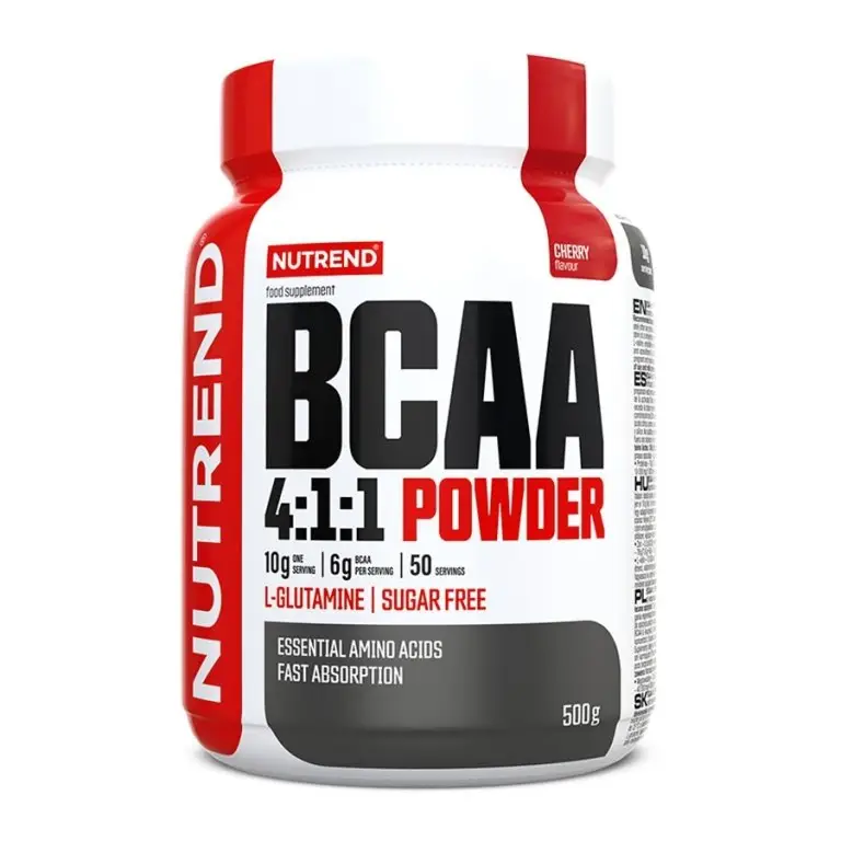 Cenová Bomba nápoj Nutrend BCAA 4:1:1 Powder 500g cherry