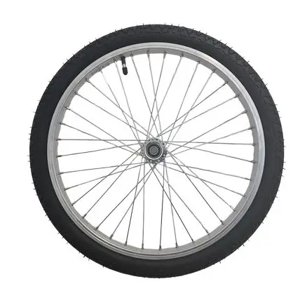Bezpečná Platba kolo zapletené 20" obuté s ložisky 406x21 36 děr CnSpoke