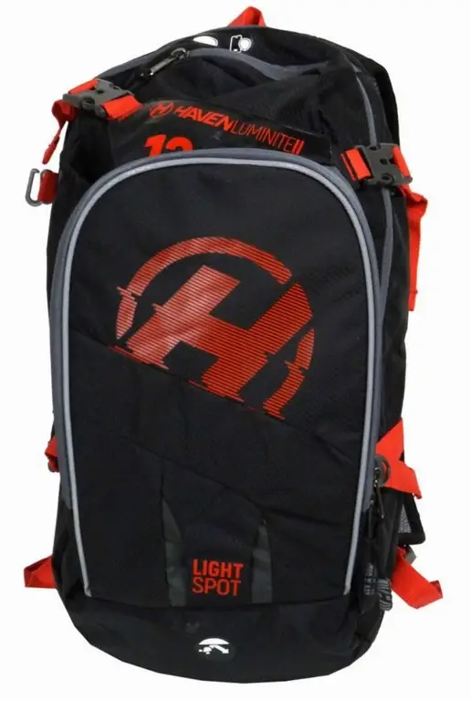 Aktuální batoh HAVEN LUMINITE II 18l černo/červený s rezervoárem 2l