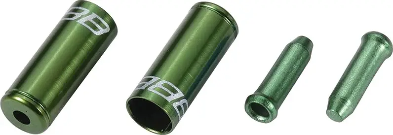 Jen Po Omezenou Doba koncovky sada BBB CableCapKit zelené