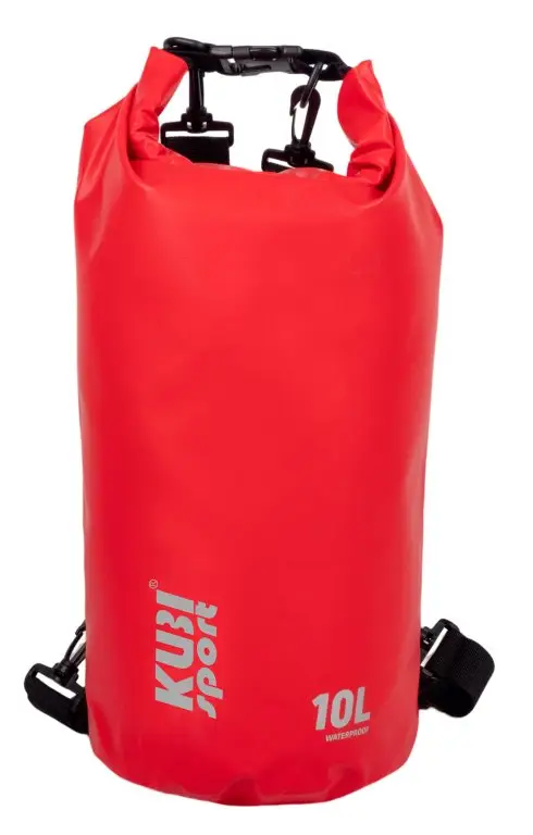 Sleva vak vodácký Kubisport 10L červený