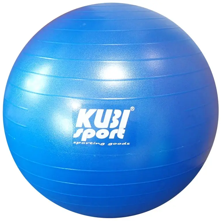 Speciální Cena míč gymnastický Kubisport 850mm modrý