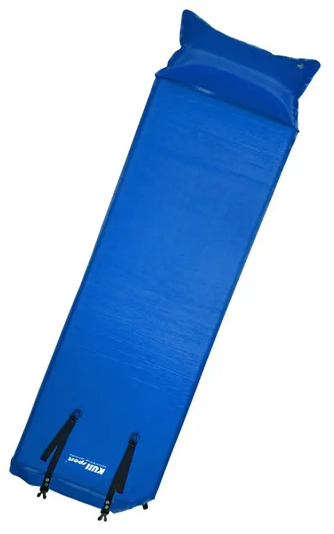 Oblíbený matrace samonafukovací Kubisport 2,5cm s podhlavníkem modrá