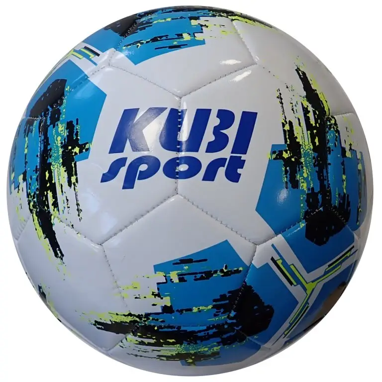 Výprodej míč kopací Kubisport modrý vel.5
