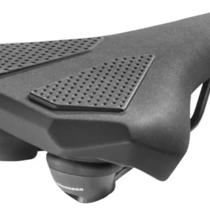 Super Cena sedlo MONTE GRAPPA CORVETA BMG-S011/PLUS, Elastomer černé