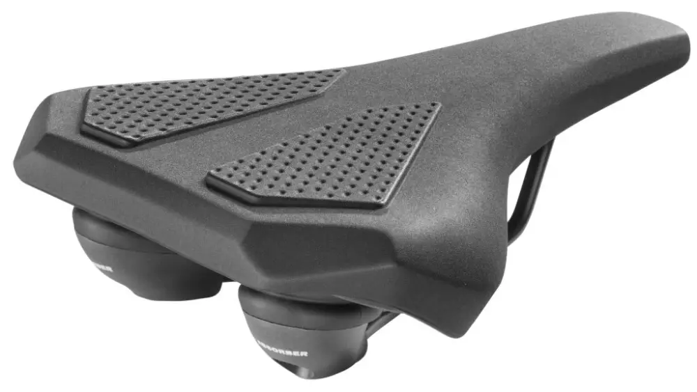 Super Cena sedlo MONTE GRAPPA CORVETA BMG-S011/PLUS, Elastomer černé