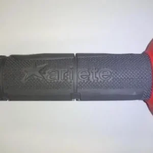 Aktuální ARIETE gripy 01697/H-R EXTREME HARD (115 mm) bez otvoru barva šedá/červená