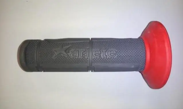 Aktuální ARIETE gripy 01697/H-R EXTREME HARD (115 mm) bez otvoru barva šedá/červená