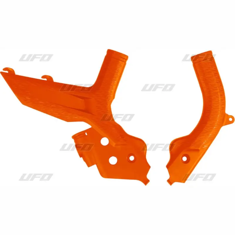 Zlevněný UFO kryty rámu KTM SXF 250/350/450 19-22 barva oranžová