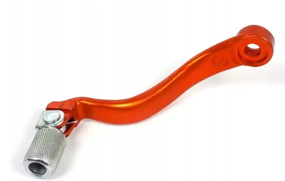 Speciální Cena M.C. řadící páka KTM SX/EXC125 98-15,SX/EXC 250 01-04,SXF350 11-15,SXF450 07-12,SXF250 13-15 (ALU) (kovaná) oranžová koncovka ocelová