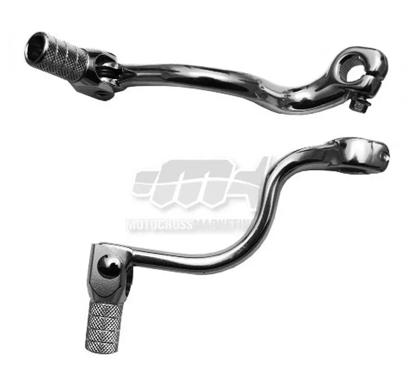 Originální M.C. páčka řazení KAWASAKI KX 125 / 250 94-08, KX 65 00-25, KX 500 94-04 (hliníková)(kovaná) barva stříbrná