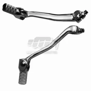 M.C. páčka řazení KAWASAKI KX 450F 16-25, KX 450 X 21-25 (hliníková) barva stříbrná, koncovka ocelová Víkendová Akce