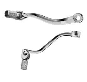 Cenová Bomba M.C. páčka řazení KTM EXC 250/300 17-23, SX 250 17-22, HUSQVARNA 250/300 17-23 HUSQVARNA TE 250/300 17-23, GAS GAS EC 250/300 21-23(hliníková) barva stříbrná, koncovka ocelová