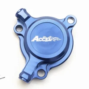 ACCEL víčko olejového filtru YZF 250 01-13, WR 250F 01-14, barva modrá Speciální Cena