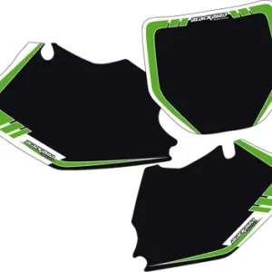 Poslední Šance BLACKBIRD pozadí pod startovací číslo KAWASAKI KXF 250 06-08 barva černá