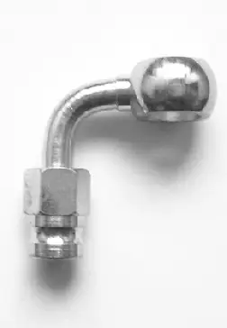 Aktuální FREN TUBO koncovka brzdové hadice kompletní průměr 10mm úhel 90°